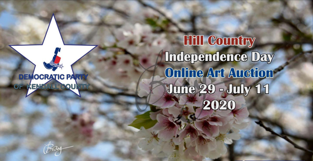 Hill Country Independence Day Online Art Auction June 29 - July 11, 2020