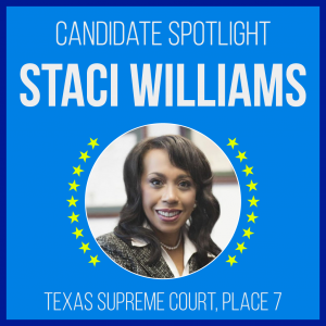Candidate Spotlight: Staci Williams