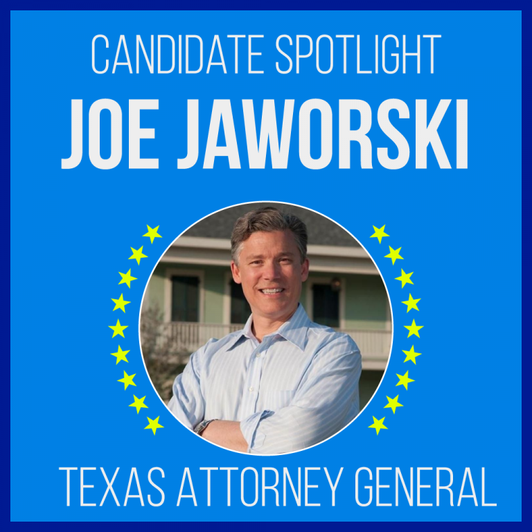 Joe Jaworski is a candidate for Texas Attorney General