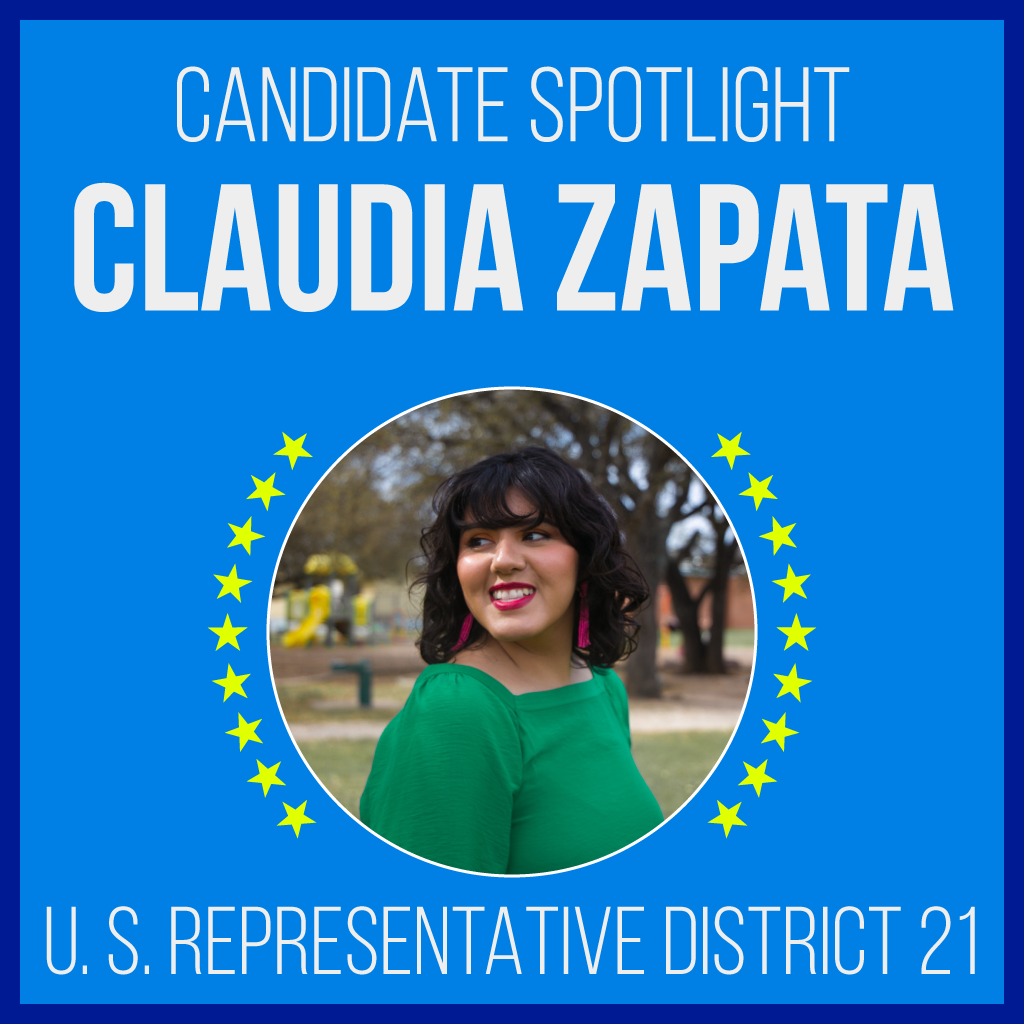 Candidate Spotlight: Claudia Zapata for U.S. Representative, District 21