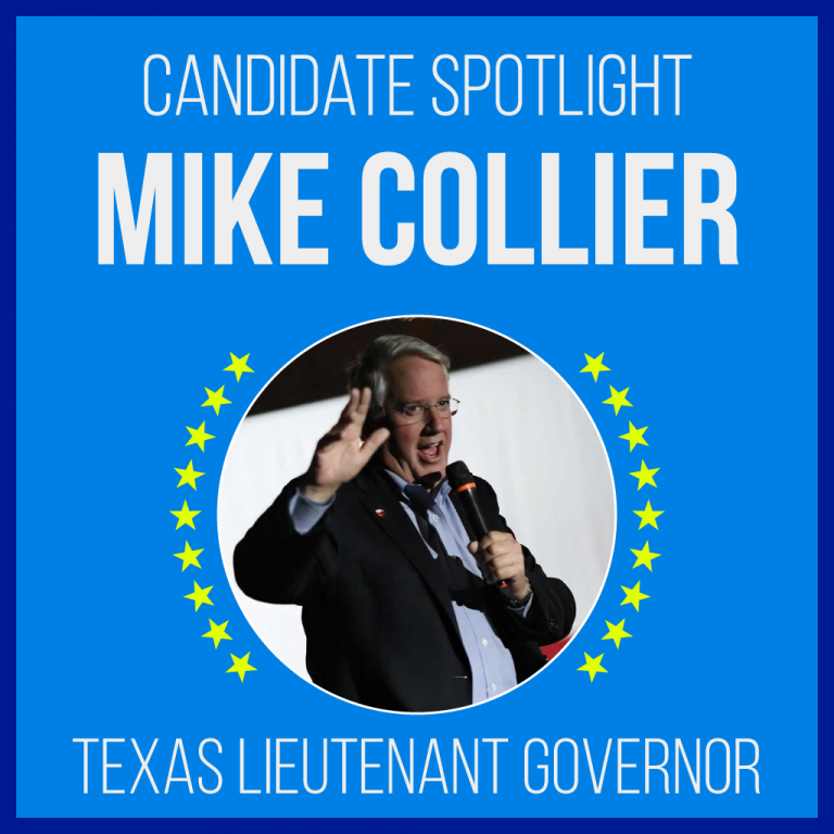 Candidate Spotlight: Mike Collier for Texas Lt. Governor