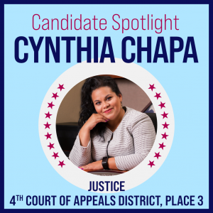 Candidate Spotlight: Judge Cynthia Marie Chapa