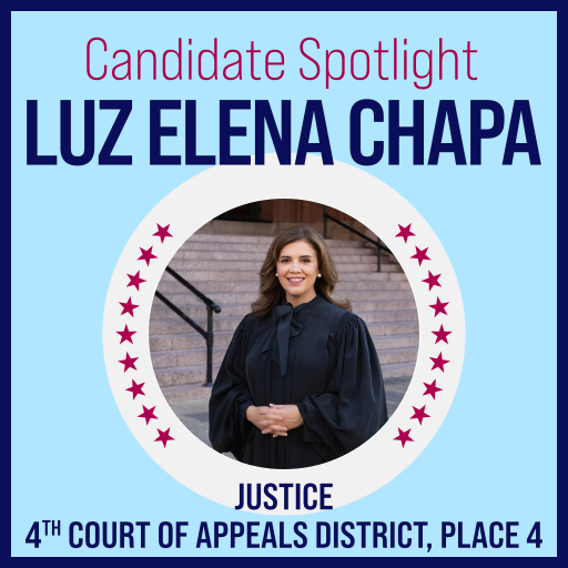 Candidate Spotlight: Justice Luz Elena Chapa