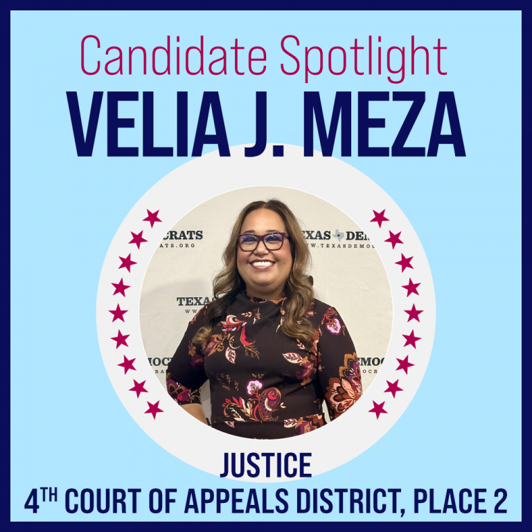 Candidate Spotlight: Judge Velia J. Meza