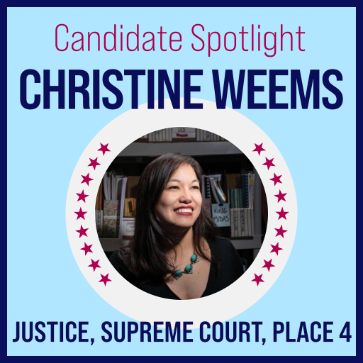 Candidate Spotlight: Judge Christine Vinh Weems